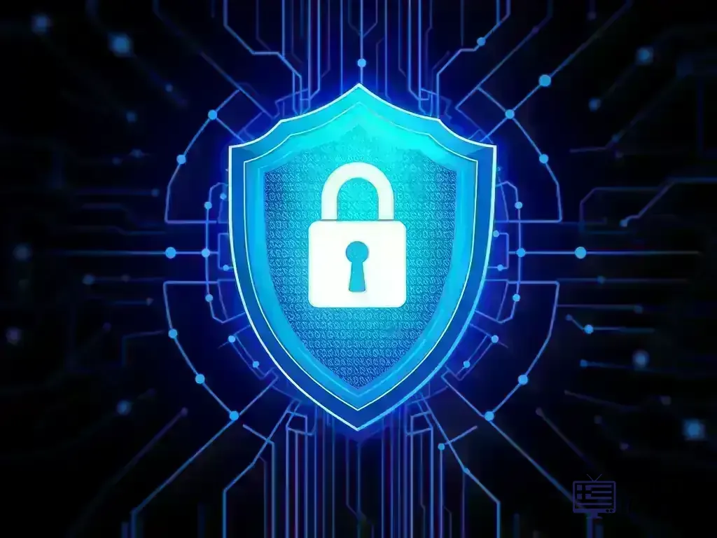 Security shield representing payment protection